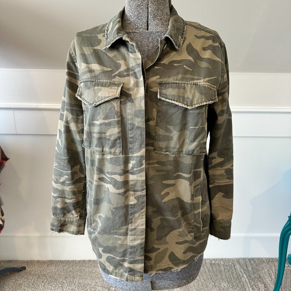 Topshop | Camo Military Jacket | Size Women's 6